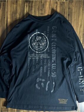 Black G-Unit Long-Sleeve Shirt